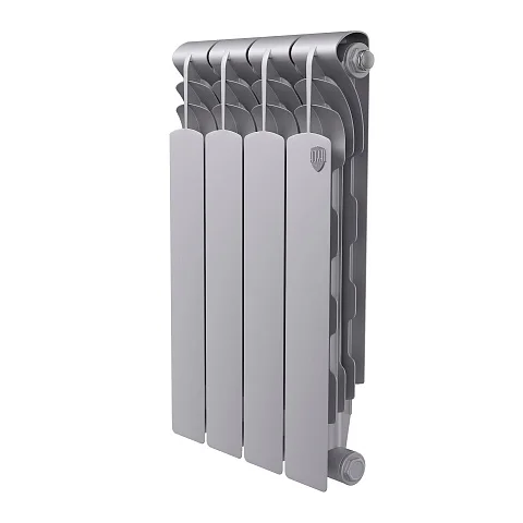 Радиатор биметаллический Royal Thermo Revolution Bimetall 500 Чёрный — фото